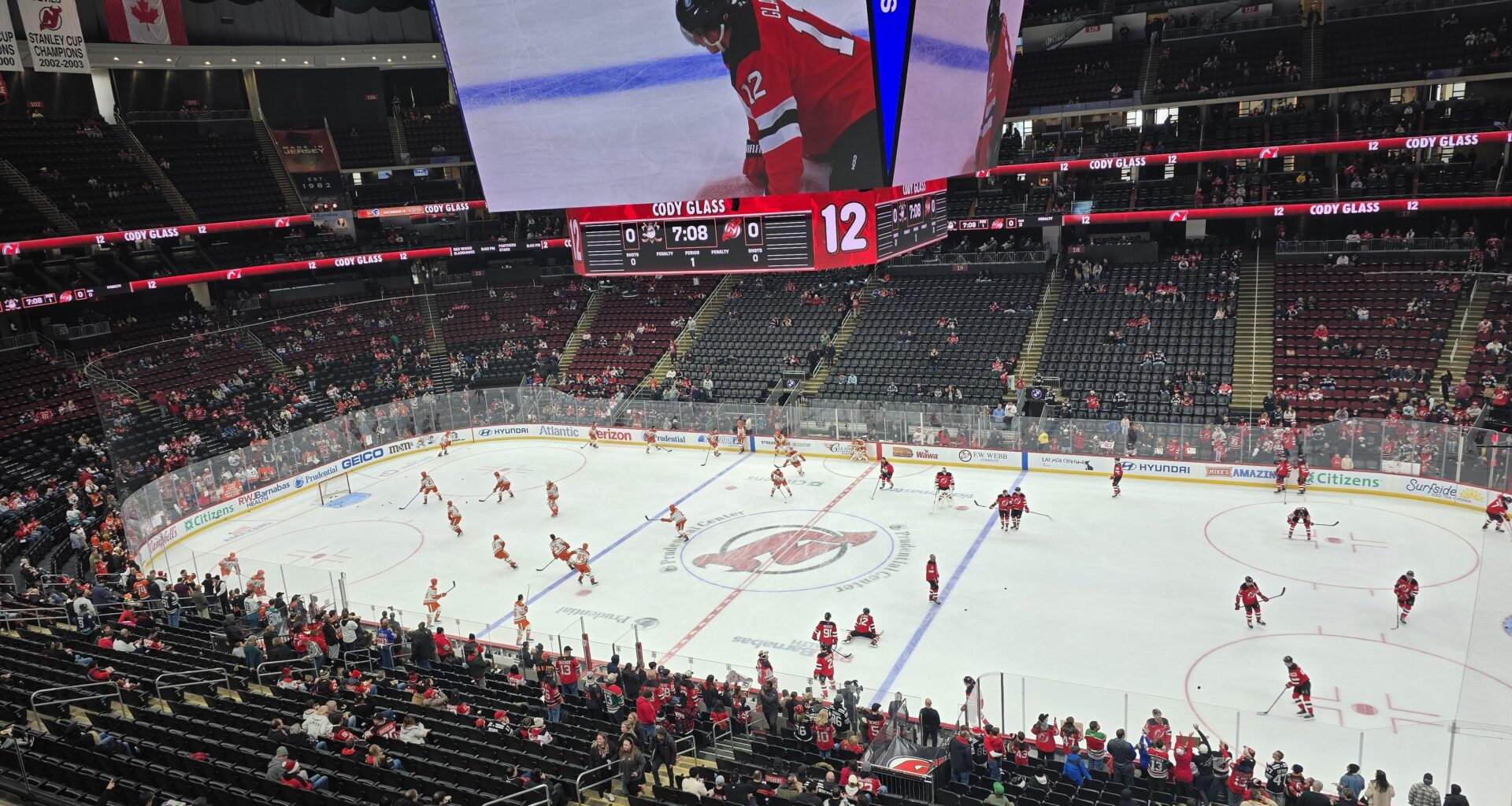 Checking in from enemy territory
