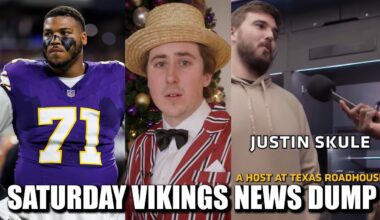 Minnesota Vikings News Dump (12.13.2025) | Darrisaw Questionable, Barbershop, First Jobs