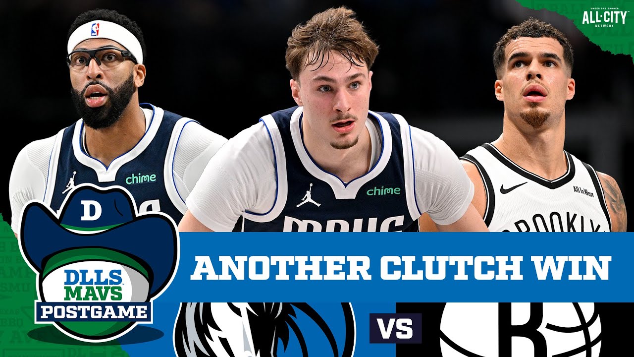 Anthony Davis & Cooper Flagg OVERWHELMING For Dallas Mavericks In Win Vs. Nets | DLLS MAVS POSTGAME
