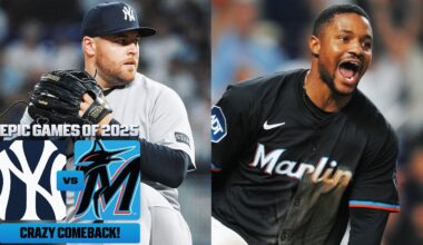 FULL GAME: Marlins make improbable comeback vs. new-look Yankees bullpen 😳 (Yankees vs. Marlins)