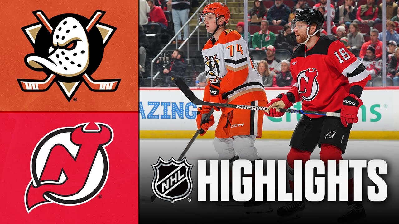 Ducks vs. Devils | NHL Highlights | December 13, 2025