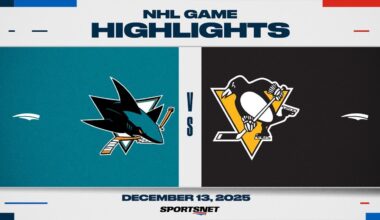 NHL Highlights | Sharks vs. Penguins - December 13, 2025