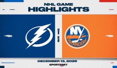 NHL Highlights | Lightning vs. Islanders - December 13, 2025