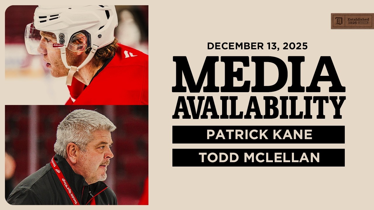 Patrick Kane & Todd McLellan Morning Skate Media | Dec. 13, 2025