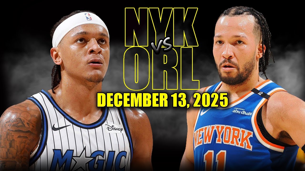 New York Knicks vs Orlando Magic Full Game Highlights – December 13, 2025 | NBA Play-In Semi-Finals