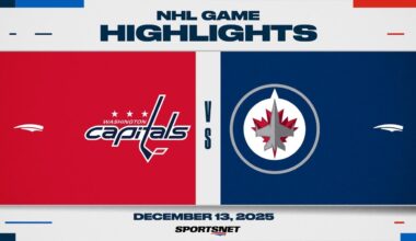 NHL Highlights | Capitals vs. Jets - December 13, 2025