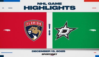 NHL Highlights | Panthers vs. Stars - December 13, 2025