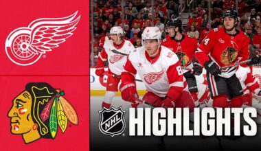 Red Wings vs. Blackhawks | NHL Highlights | December 13, 2025