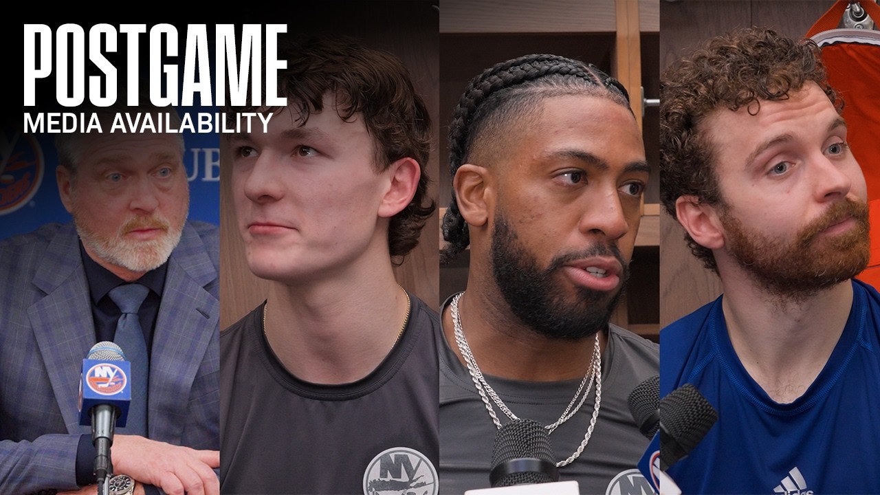 New York Islanders Postgame Availability | NYI 3 vs TBL 2 SO