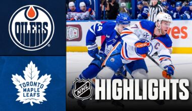 Oilers vs. Maple Leafs | NHL Highlights | December 13, 2025