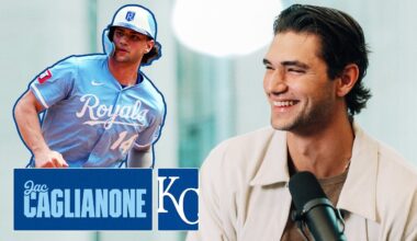 SIZE 17 FEET?! 😳 Jac Caglianone joins us after his rookie MLB season! | MLB Office Hours 👑