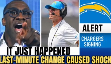 🚨💣HOURS BEFORE THE CLASSIC MATCH, LOS ANGELES CHARGERS CONFIRM NEWS THAT SURPRISES EVERYONE....