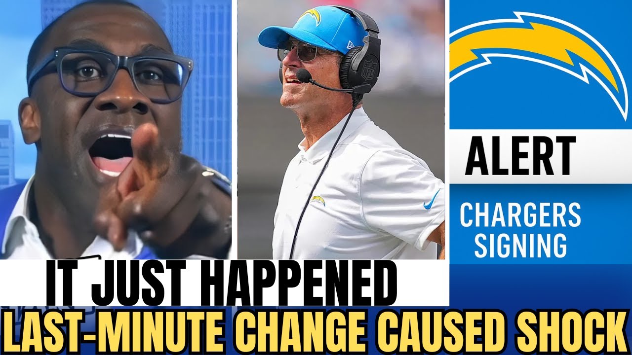 🚨💣HOURS BEFORE THE CLASSIC MATCH, LOS ANGELES CHARGERS CONFIRM NEWS THAT SURPRISES EVERYONE....