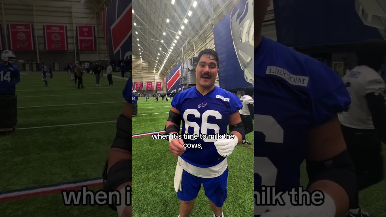 Thanks Farmer Shin! #shorts #nfl #buffalobills #dairycows #joshallen