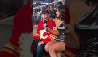 NHL Reporter Fan Interview - Crypto.com Arena #nhl #nhlhighlights #lakings #funnyshorts #funnyvideo