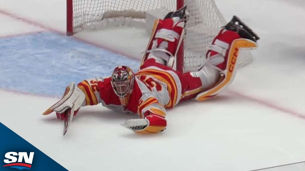 Flames' Dustin Wolf Robs Kevin Fiala With Incredible Glove Save