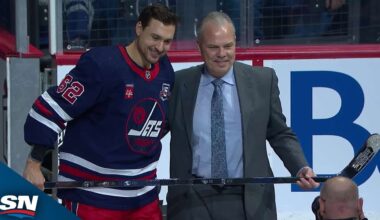 Jets Honour Nino Niederreiter Ahead Of 1,000th NHL Game