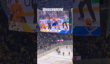 Future hockey player on our hands? Idk I do kno the @StLouisBlues lost to @NashvillePredatorsNHL