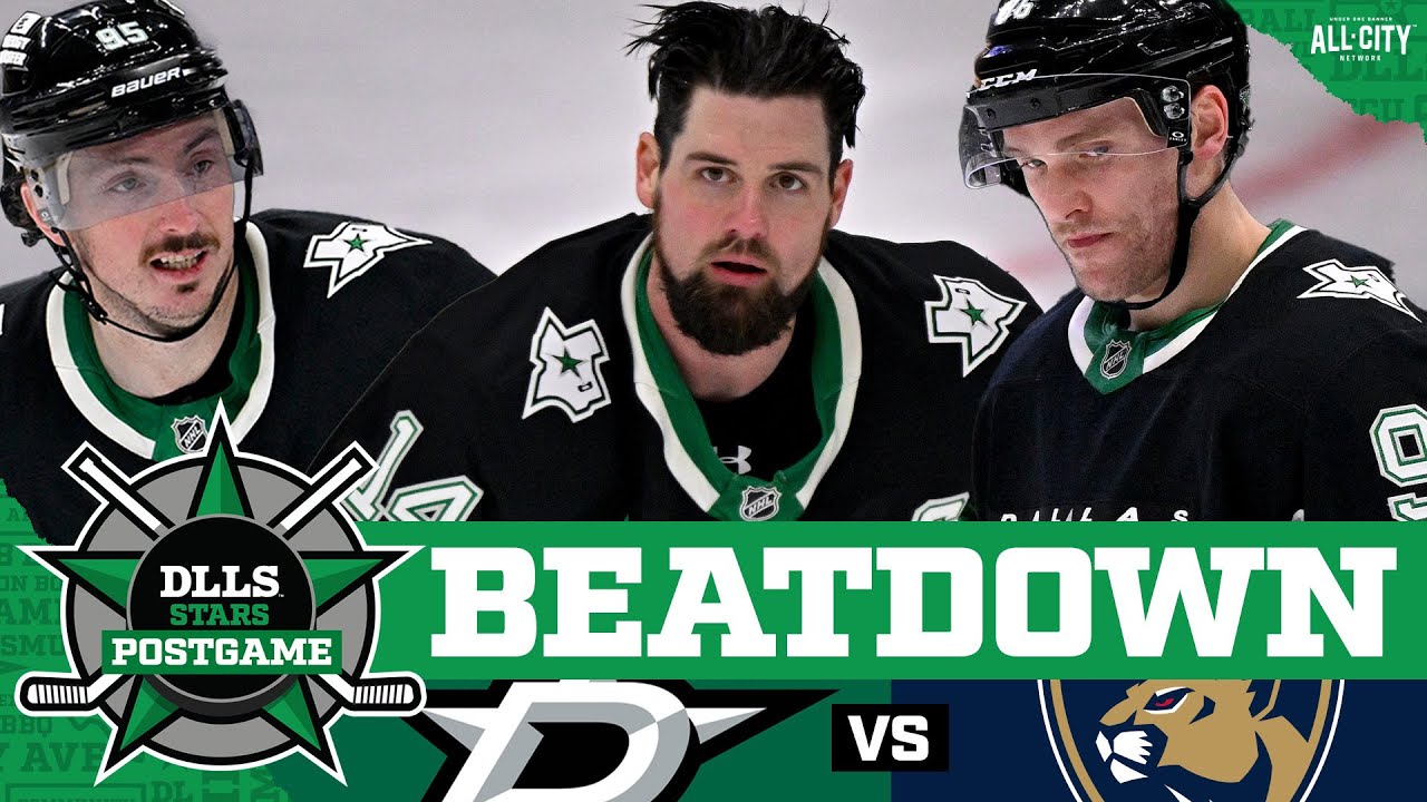 Bobrobsky, Panthers Shutout Stars 4-0 In Dallas | DLLS STARS POSTGAME
