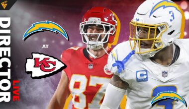Chargers at Chiefs: Watch Party Week 15 (2025) | Director LIVE