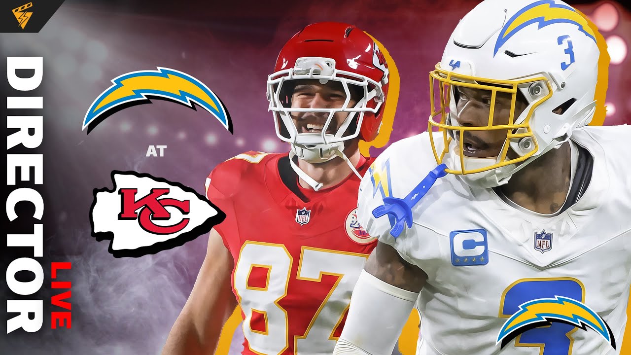 Chargers at Chiefs: Watch Party Week 15 (2025) | Director LIVE