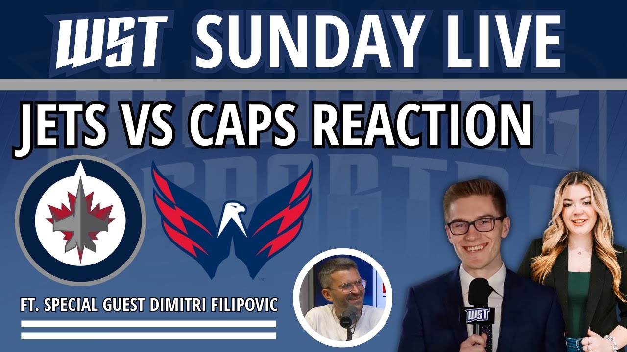 Winnipeg Jets defeat the Washington Capitals, Dimitri Filipovic joins | WST Sunday Live