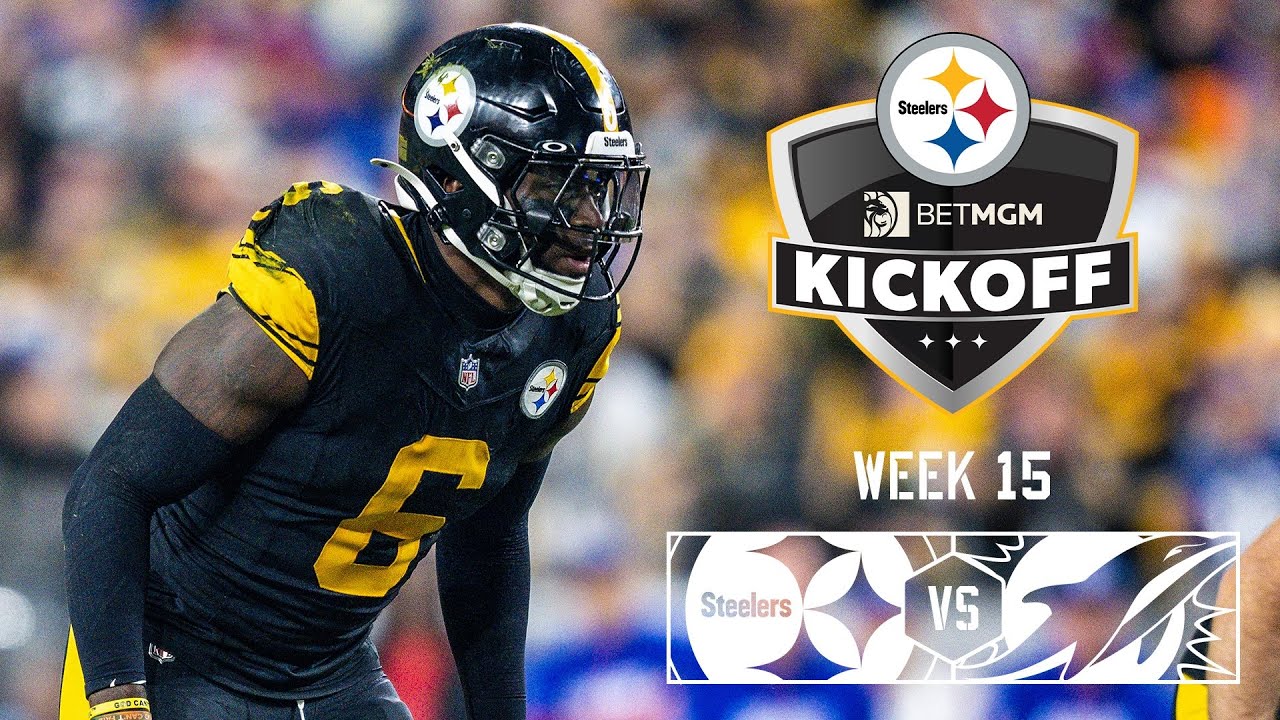 Steelers Kickoff: Week 15 vs. Dolphins Preview | Pittsburgh Steelers