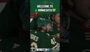 Welcome to Minnesota, Quinn Hughes!! 🚨💚