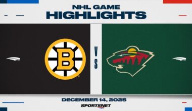 NHL Highlights | Bruins vs. Wild - December 14, 2025