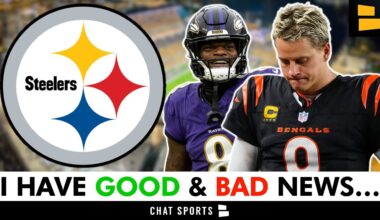 The Steelers Got GOOD & BAD NEWS On NFL Sunday Before Monday Night Football vs. The Dolphins
