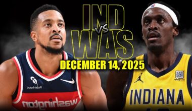 Indiana Pacers vs Washington Wizards Full Game Highlights – December 14, 2025 | NBA Season
