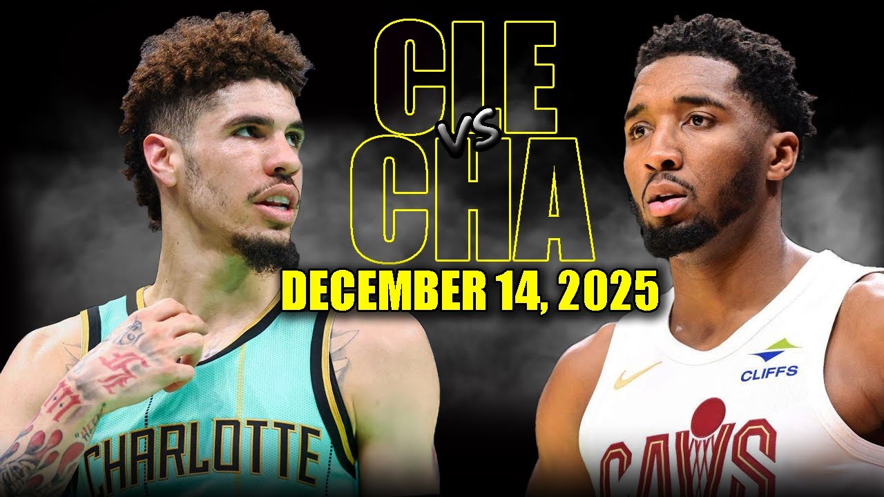 Cleveland Cavaliers vs Charlotte Hornets Full Game Highlights – December 14, 2025 | NBA Season