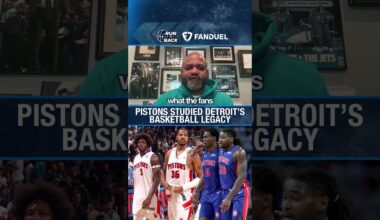 Detroit Pistons Embodying The Bad Boy Era!!