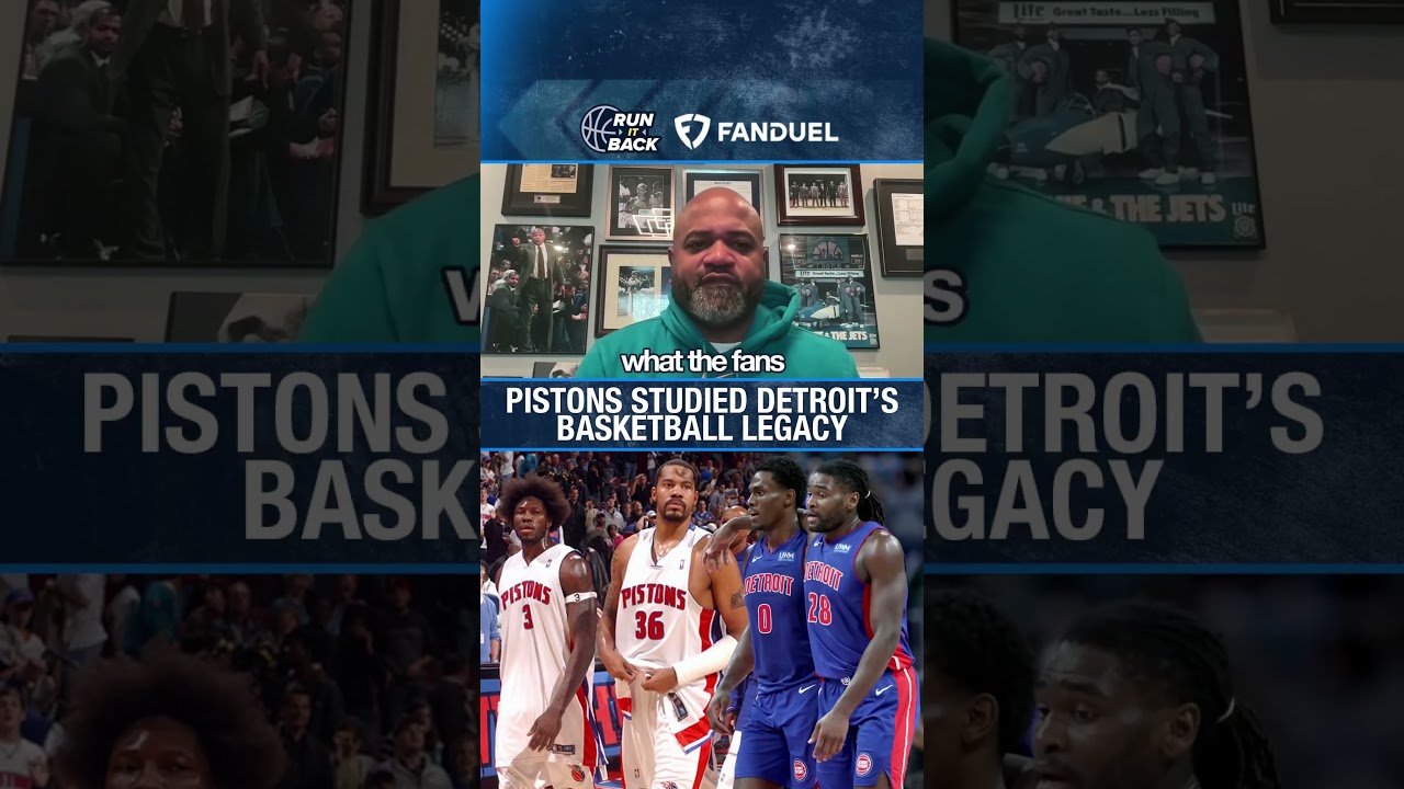 Detroit Pistons Embodying The Bad Boy Era!!