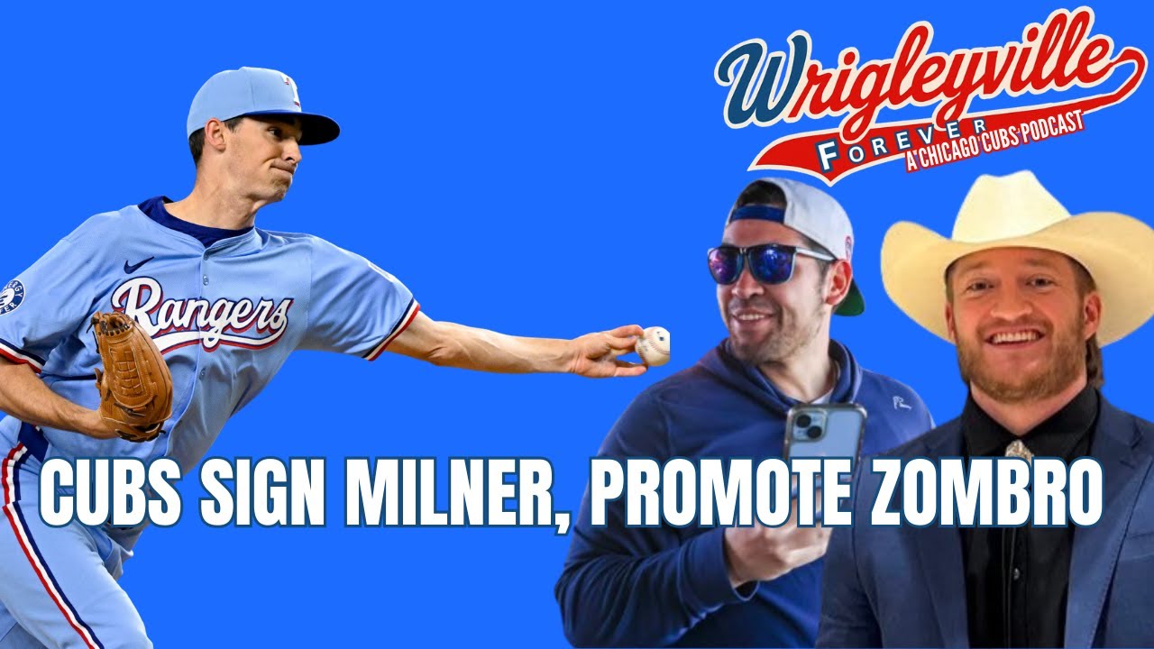 Chicago Cubs sign Hoby Milner, promote Tyler Zombro to VP of Pitching ... WHERE IS THE BIG FISH?