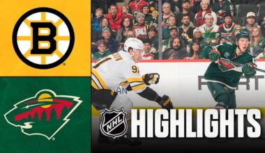 Bruins vs. Wild | NHL Highlights | December 14, 2025