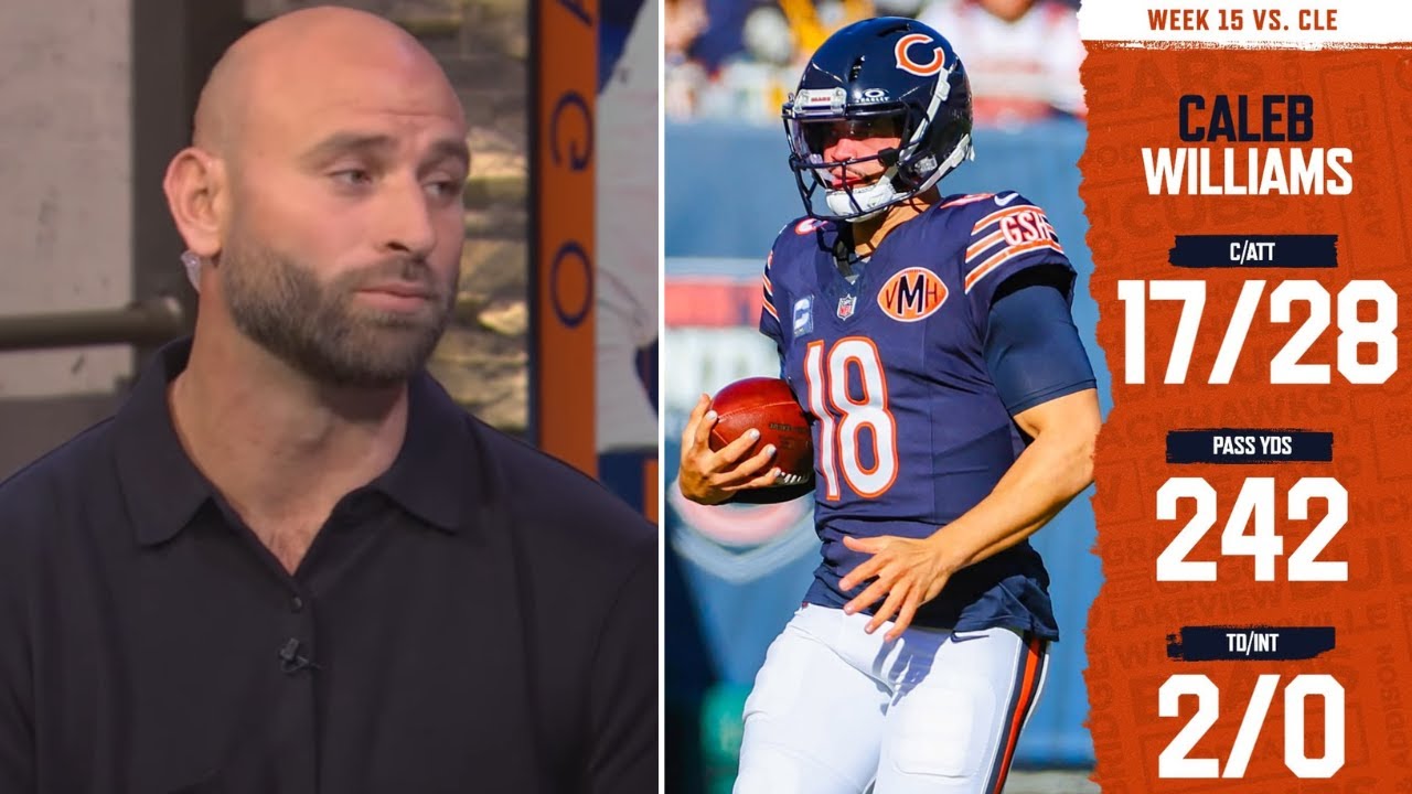 "Caleb Williams is HIM" - Kyle Long on Chicago Bears' 31-3 dominate in win over Cleveland Browns