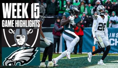 Raiders Vs Eagles | Week 15 Highlights