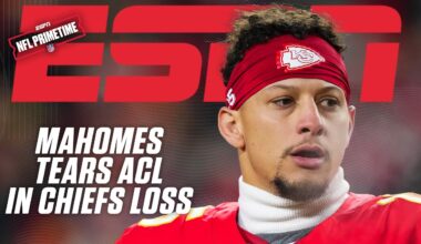 Chargers vs. Chiefs Reaction: Patrick Mahomes suffers torn ACL, KC out of playoffs | NFL PrimeTime