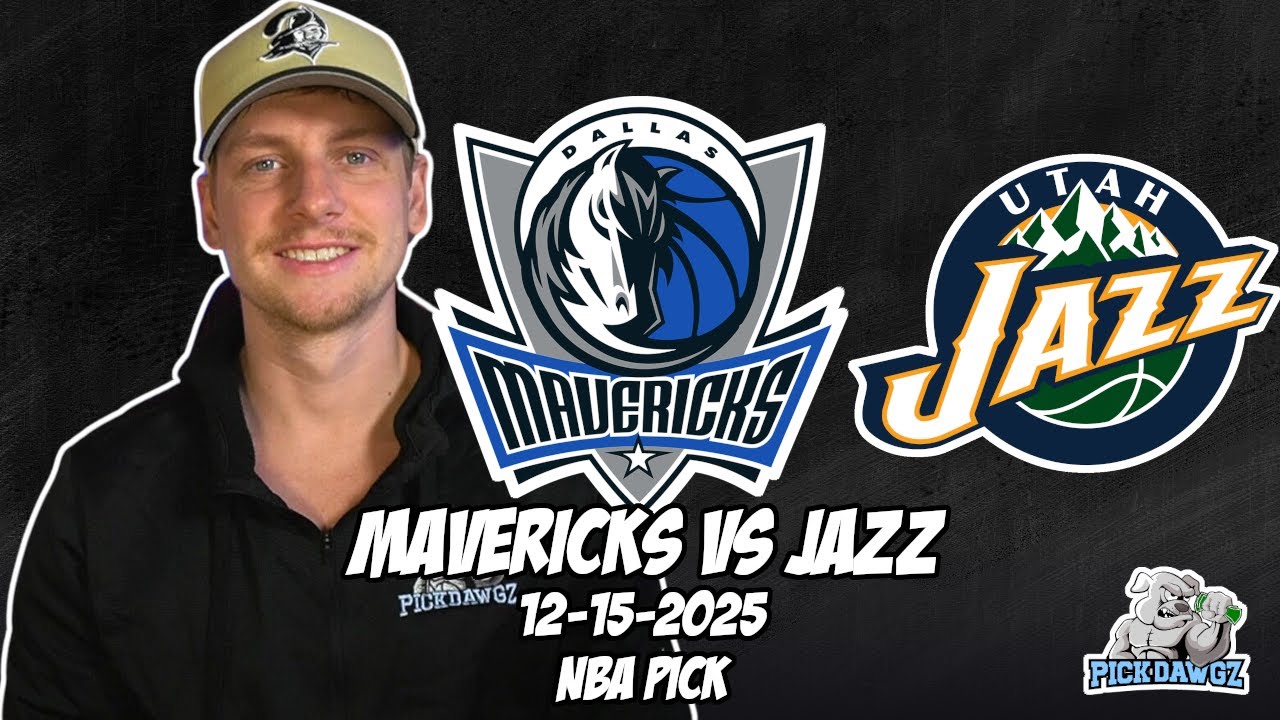 Dallas Mavericks vs Utah Jazz 12/15/25 NBA Free Picks & Prediction | NBA Tips