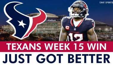 This Texans Win Is MASSIVE After The Results In NFL Week 15