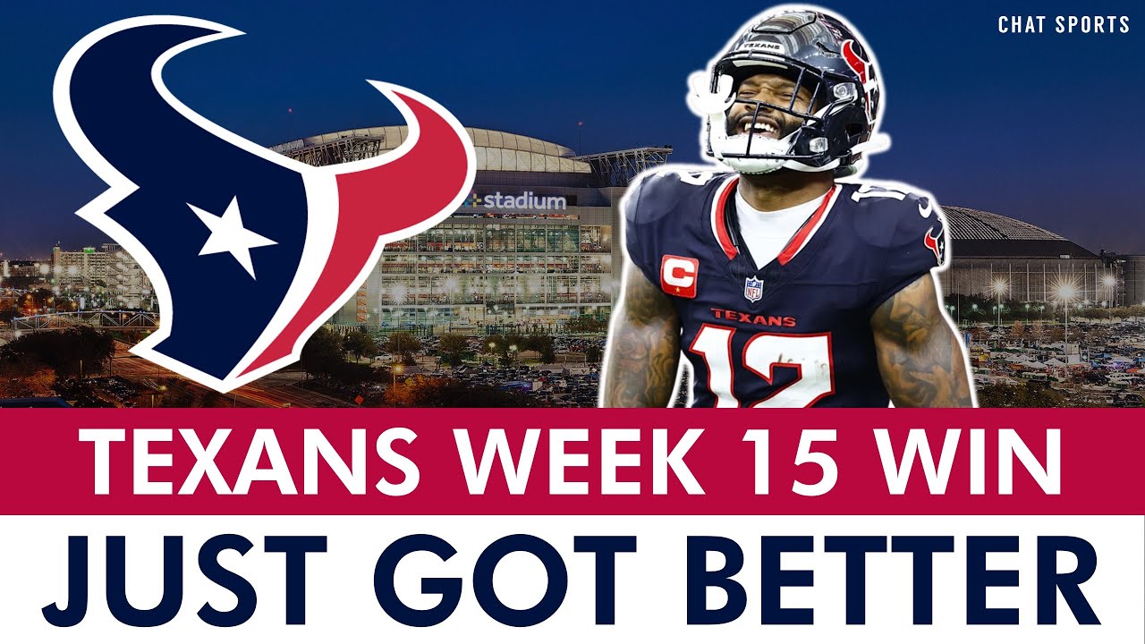 This Texans Win Is MASSIVE After The Results In NFL Week 15