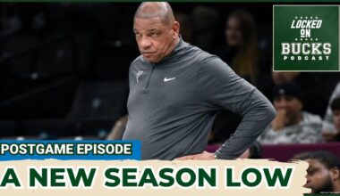 UNBELIEVABLE: The Milwaukee Bucks season hits a new low after a 45-point blow out loss in Brooklyn