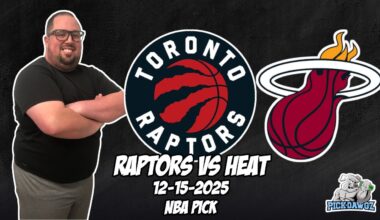 Toronto Raptors vs Miami Heat 12/15/25 NBA Free Picks & Prediction | NBA Betting Tips