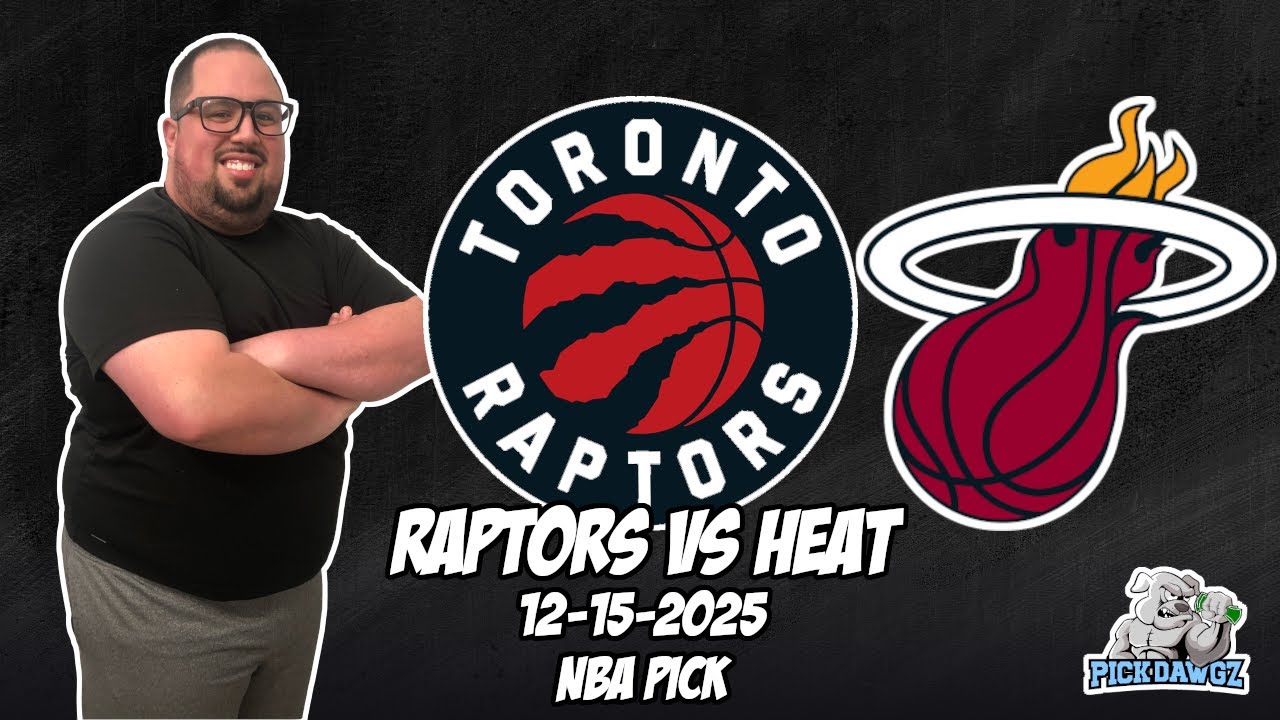 Toronto Raptors vs Miami Heat 12/15/25 NBA Free Picks & Prediction | NBA Betting Tips