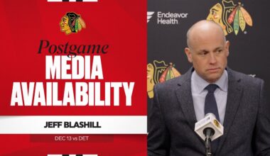 "It's a hard league." | Jeff Blashill Postgame 12.13.25