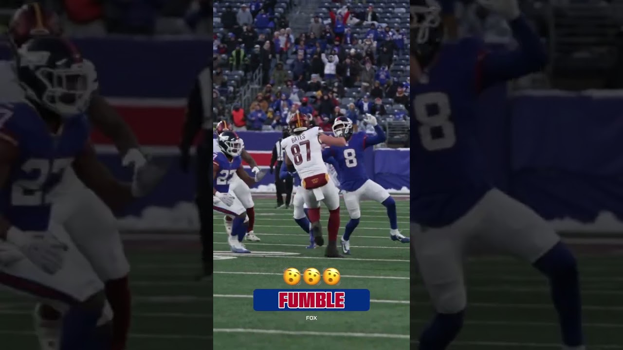 This play is unbelievable 😂 #shorts #nfl #giants #nygiants #newyorkgiants
