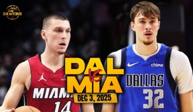 Dallas Mavericks vs Miami Heat Full Game Highlights | Dec 3, 2025 | FreeDawkins