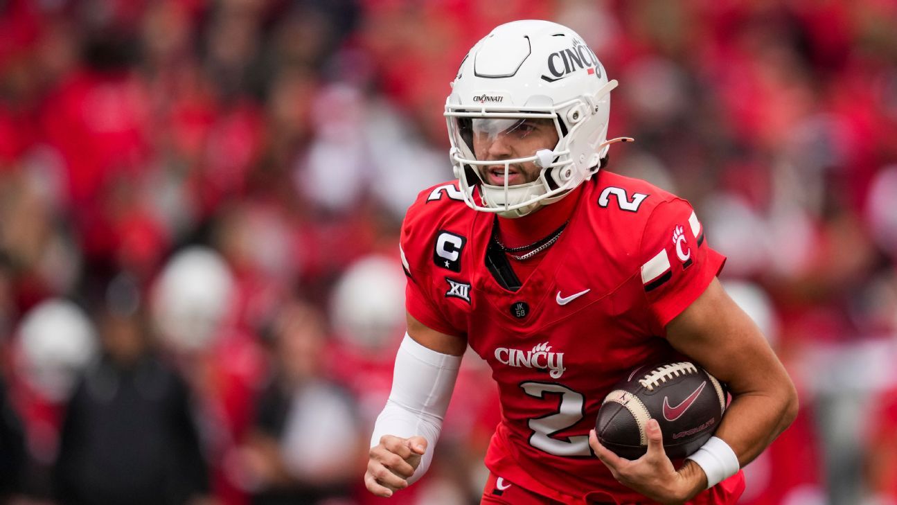 Cincinnati QB Sorsby awaits draft grade, to enter portal
