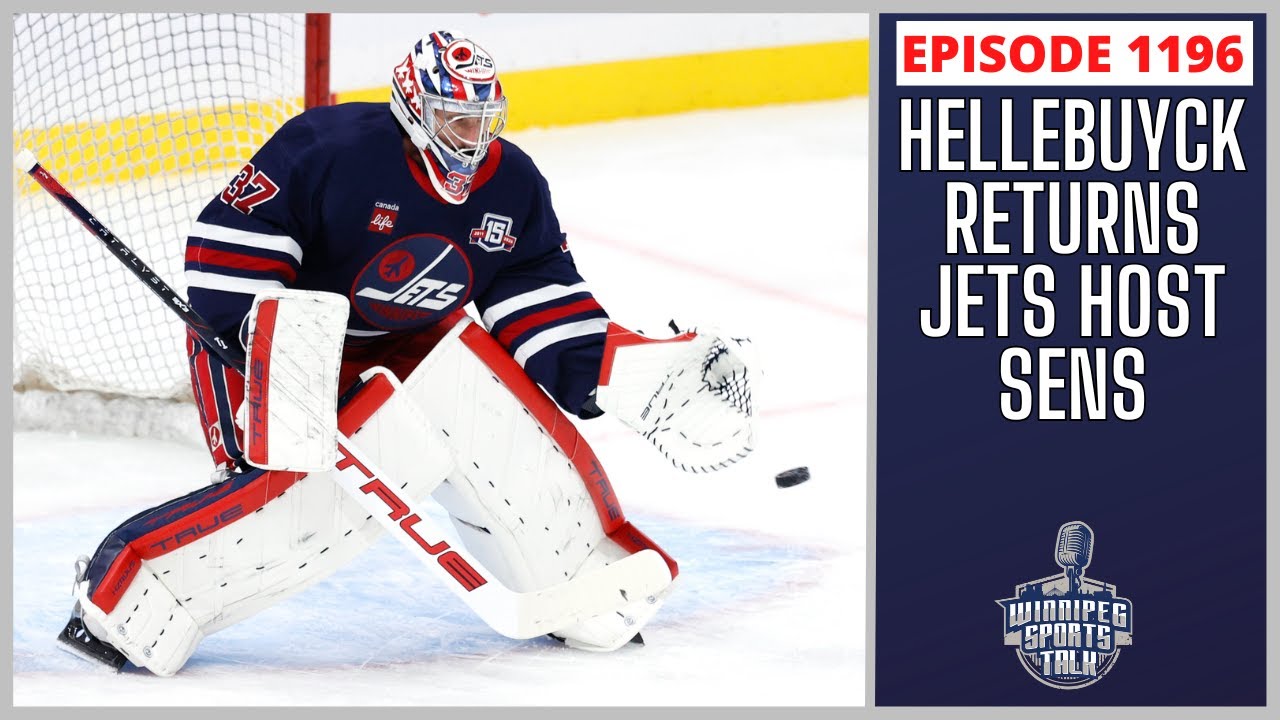 Winnipeg Jets host Ottawa Senators tonight, Connor Hellebuyck returns
